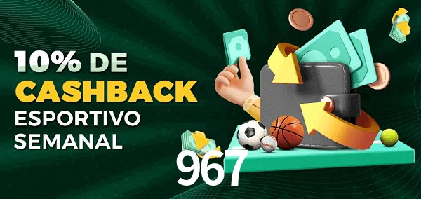 10% de bônus de cashback na 967